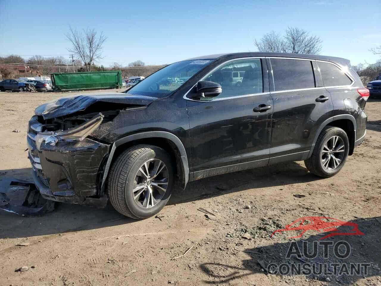 TOYOTA HIGHLANDER 2019 - 5TDBZRFH7KS972727