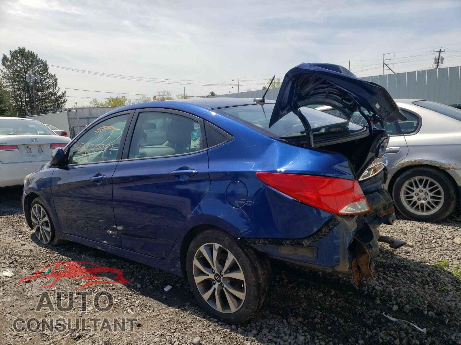 HYUNDAI ACCENT 2017 - KMHCT4AE9HU270012
