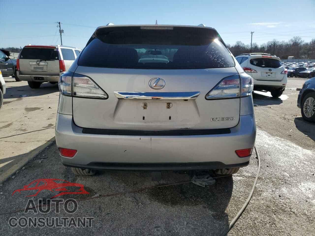 LEXUS RX350 2012 - 2T2BK1BA1CC140871