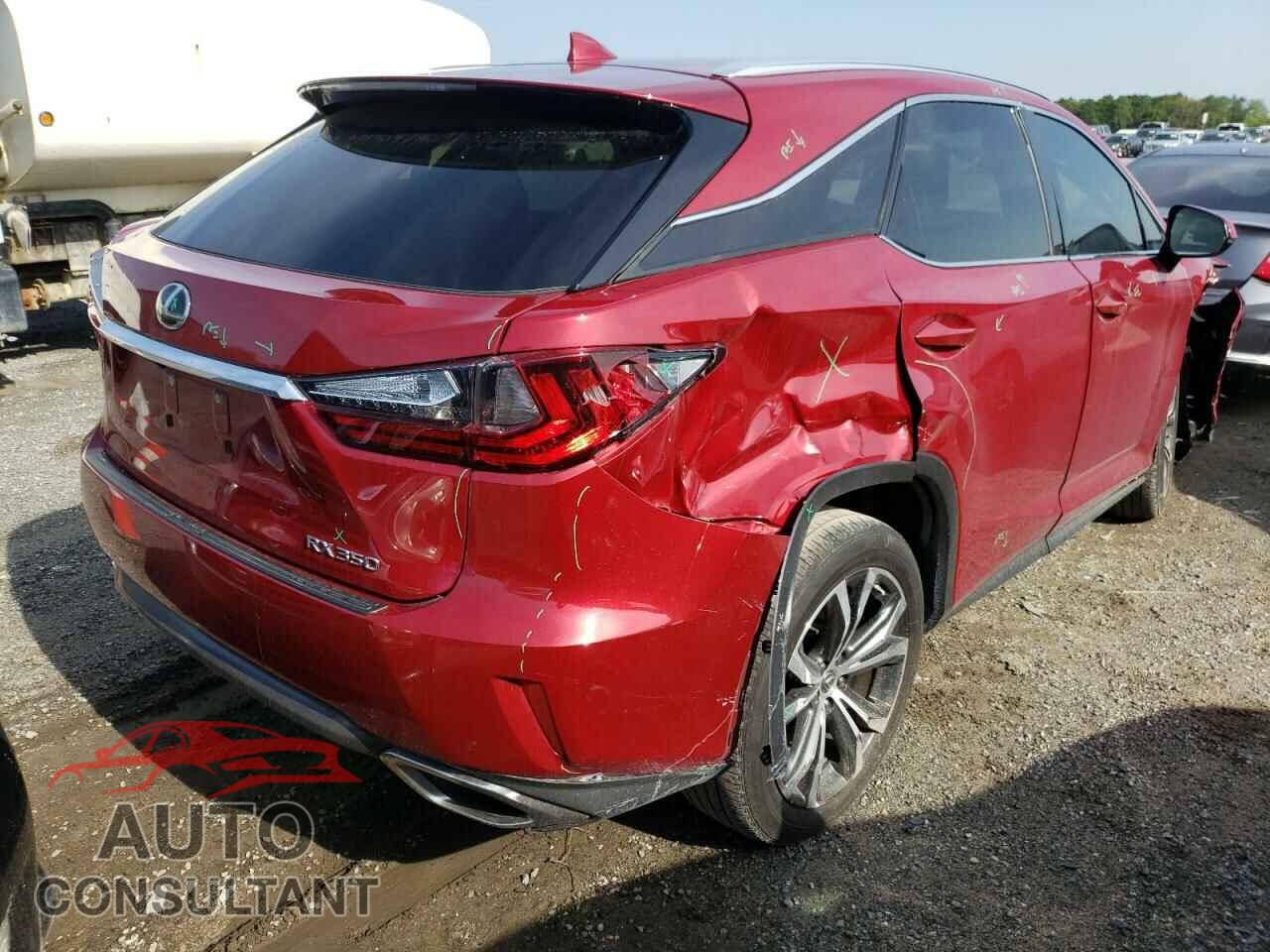 LEXUS RX350 2017 - 2T2ZZMCA4HC060255
