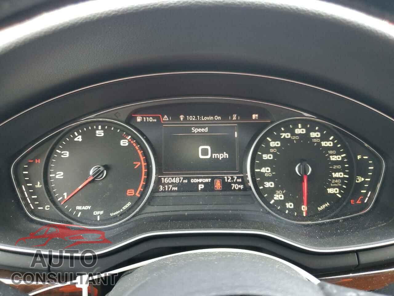 AUDI A4 2017 - WAUANAF41HN032747