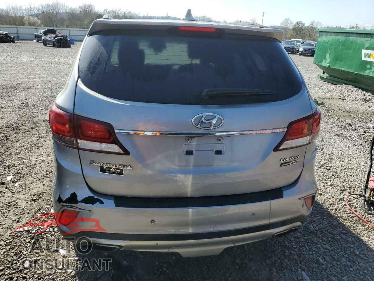 HYUNDAI SANTA FE 2017 - KM8SRDHF9HU240775