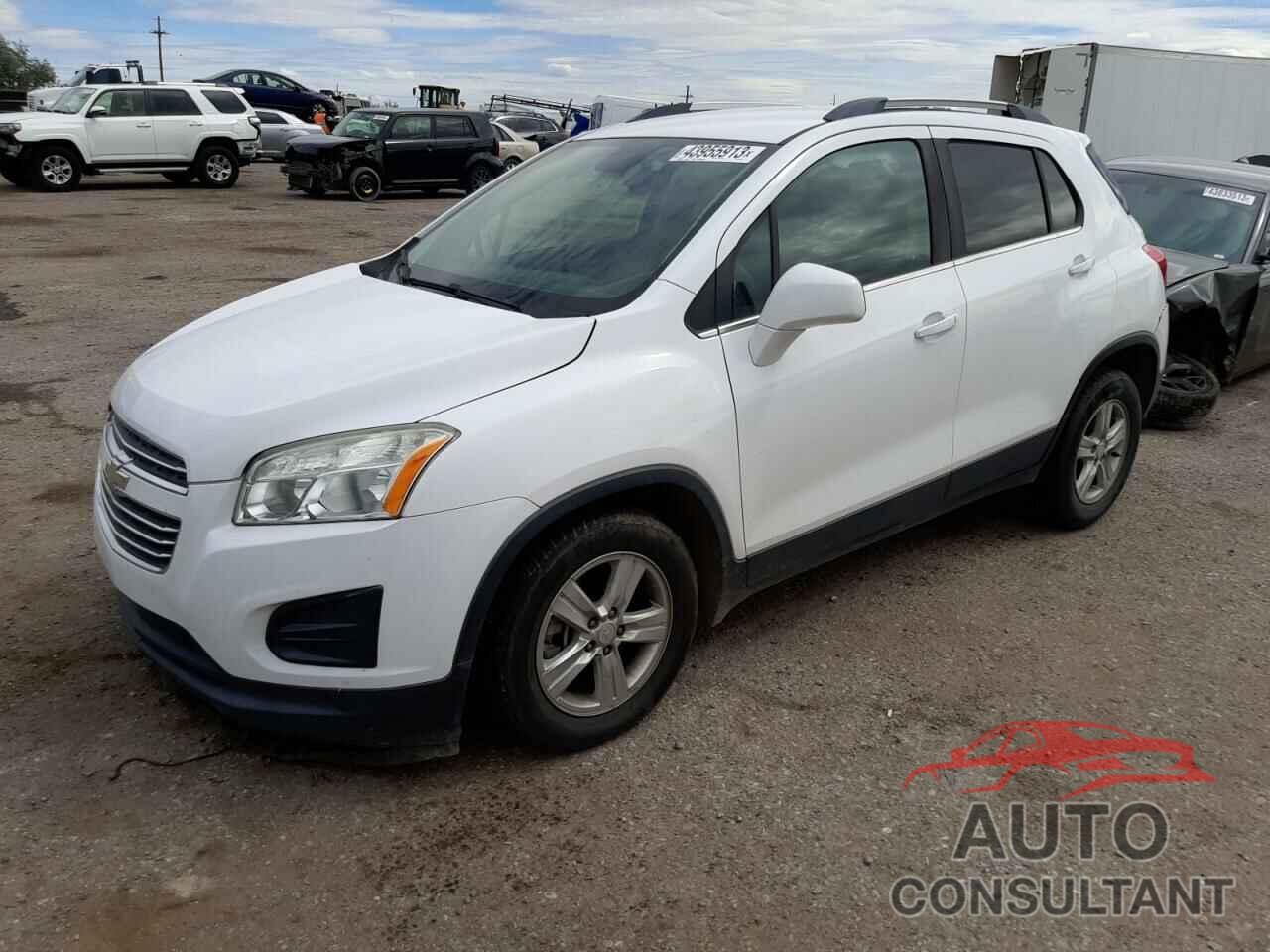 CHEVROLET TRAX 2016 - 3GNCJLSB2GL278834