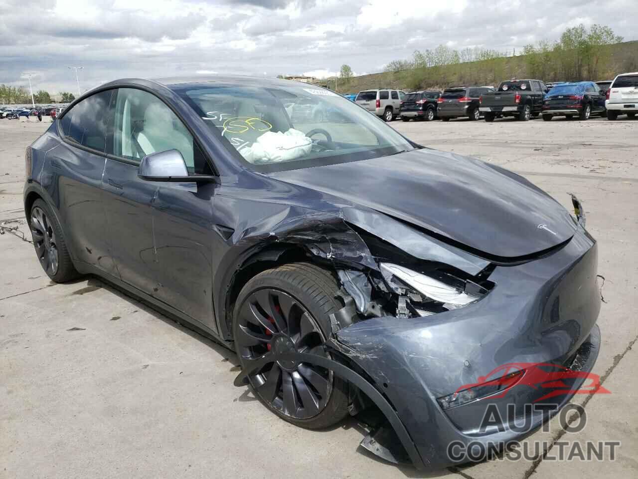 TESLA MODEL Y 2020 - 5YJYGDEF7LF053562