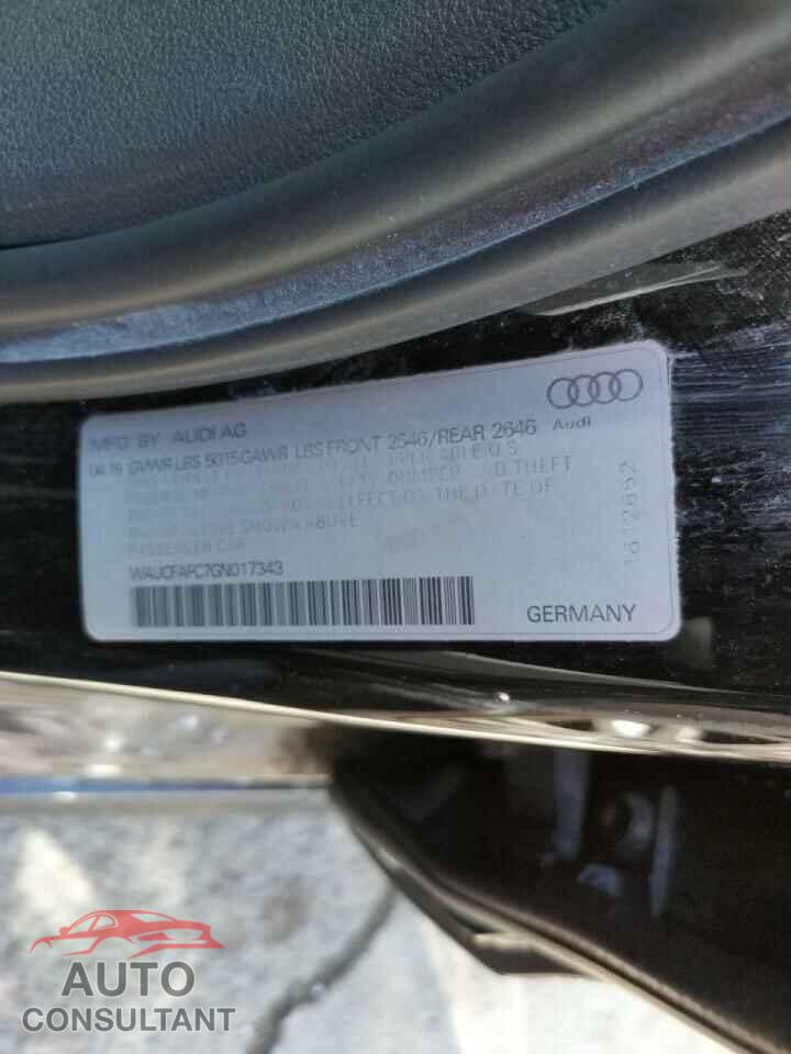 AUDI A6 2016 - WAUCFAFC7GN017343