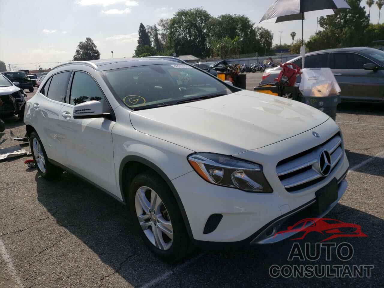 MERCEDES-BENZ GLA-CLASS 2016 - WDCTG4EB3GJ209273