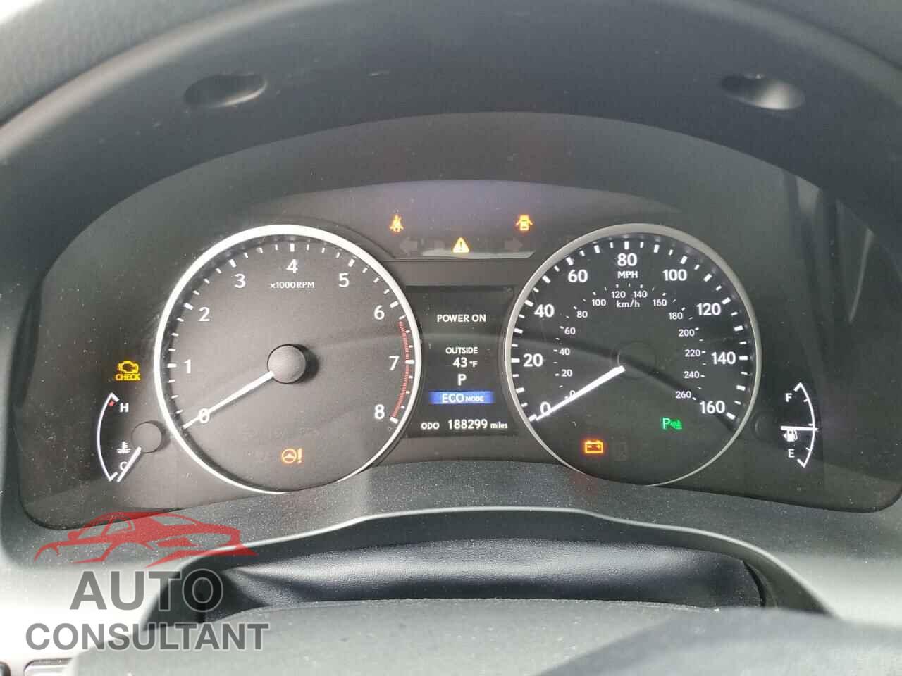LEXUS ES350 2013 - JTHBK1GGXD2011902