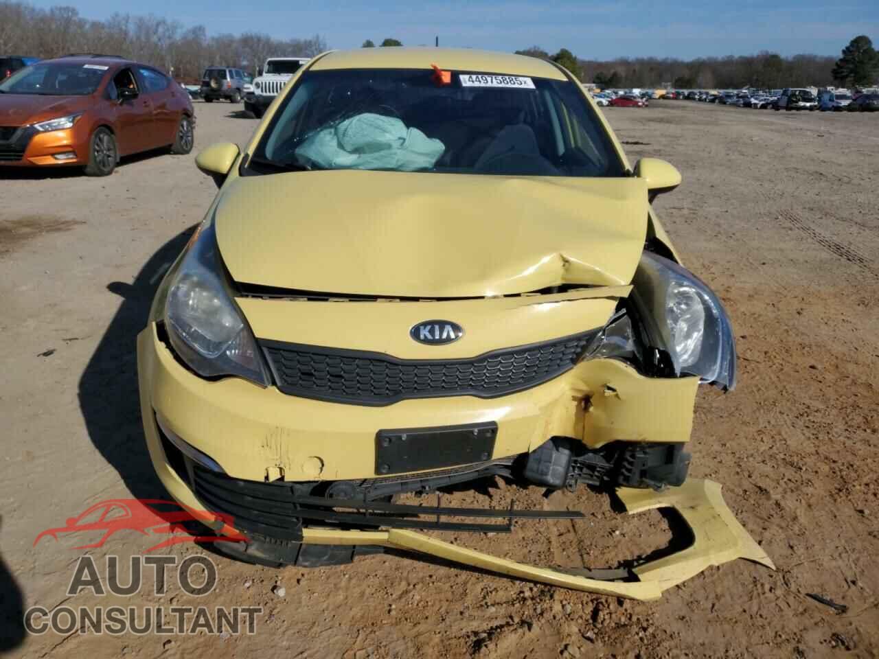KIA RIO 2016 - KNADM4A39G6658796