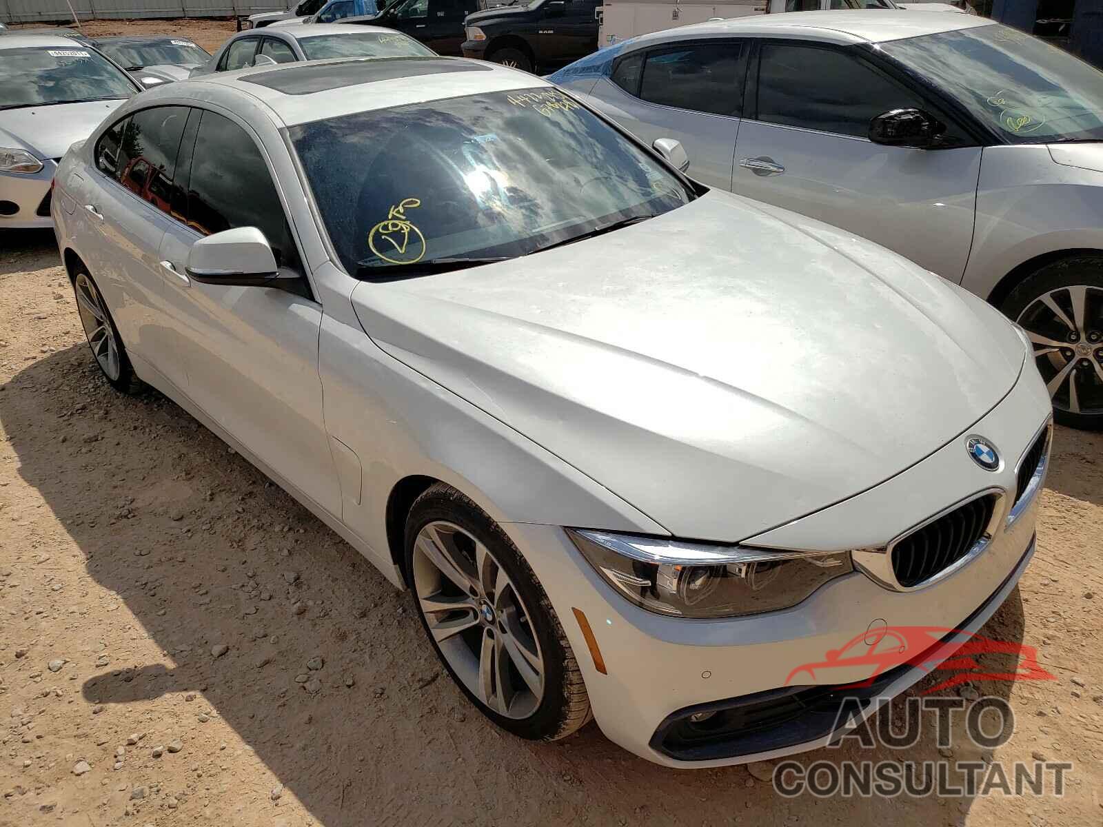 BMW 4 SERIES 2018 - WBA4J1C50JBG78278