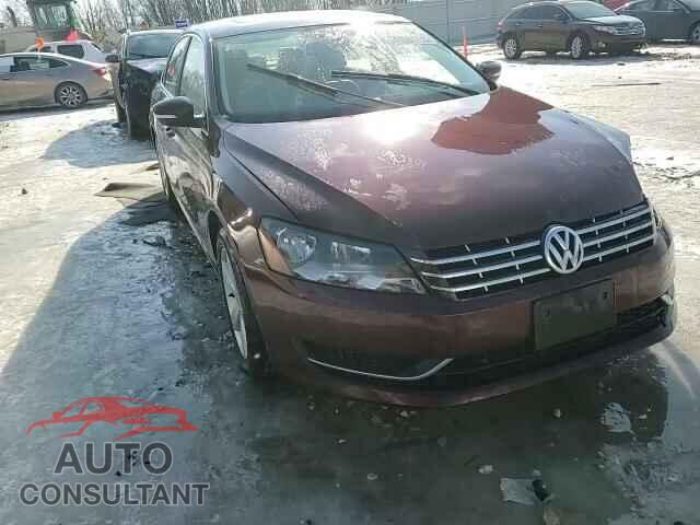 VOLKSWAGEN PASSAT 2013 - 1VWBN7A39DC138455