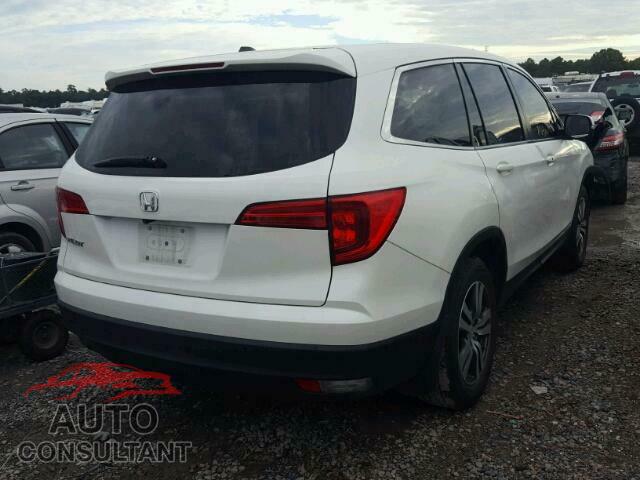 HONDA PILOT EXL 2016 - 5FNYF5H5XGB035669