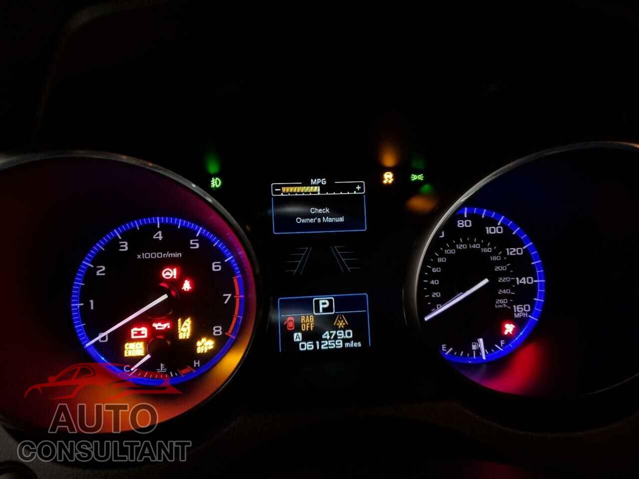 SUBARU OUTBACK 2019 - 4S4BSETC3K3295565