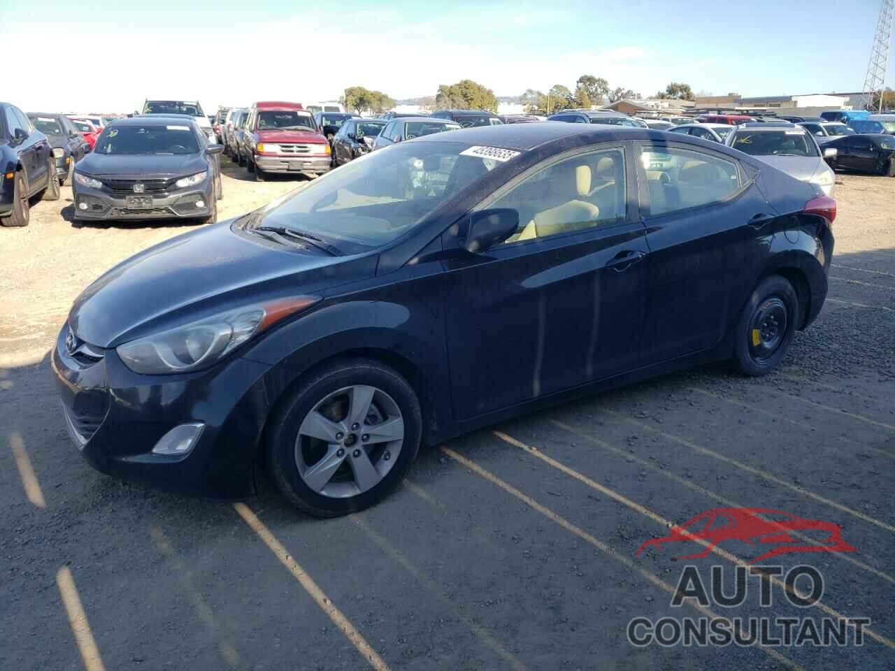 HYUNDAI ELANTRA 2012 - KMHDH4AEXCU316784