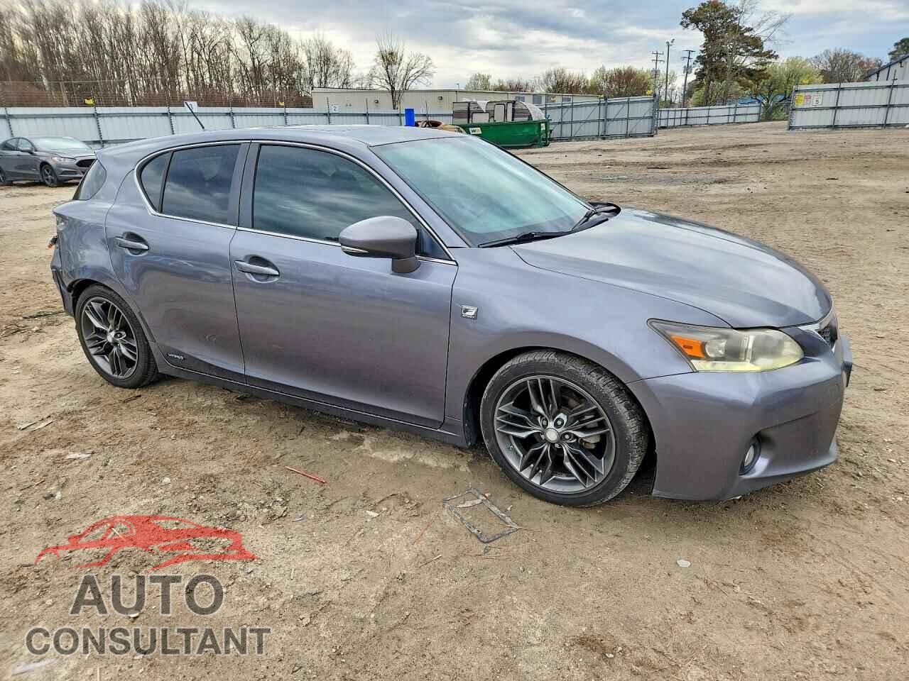 LEXUS CT 200 2012 - JTHKD5BH2C2050788