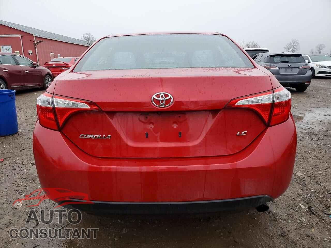 TOYOTA COROLLA 2016 - 2T1BURHE8GC653841