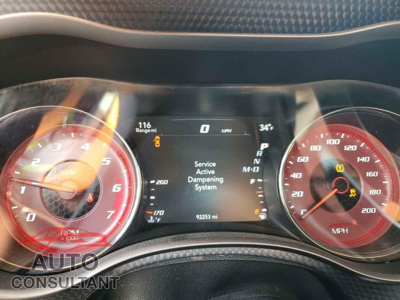 DODGE CHARGER 2016 - 2C3CDXL91GH196111