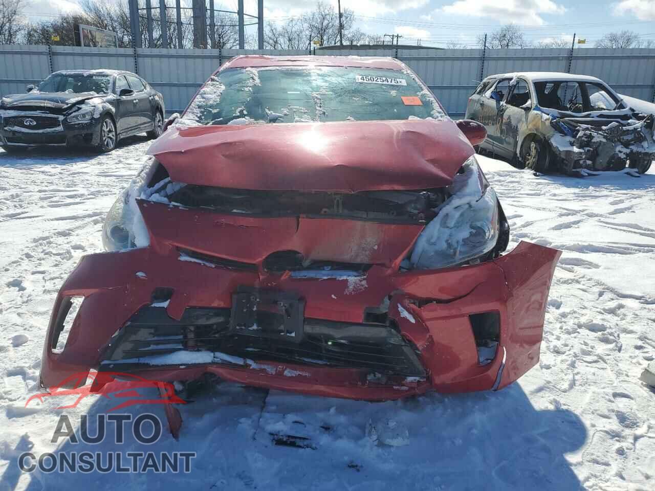 TOYOTA PRIUS 2012 - JTDKN3DU1C5493901