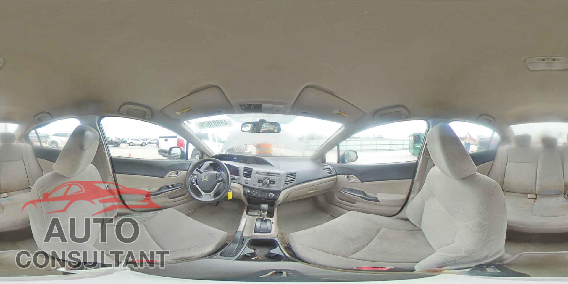 HONDA CIVIC 2012 - 19XFB2F55CE032005