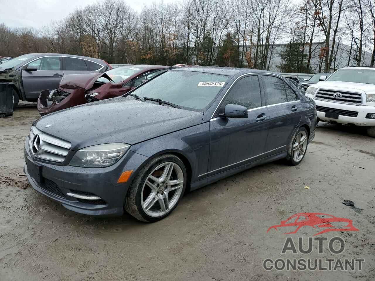 MERCEDES-BENZ C-CLASS 2011 - WDDGF8BB2BR139643