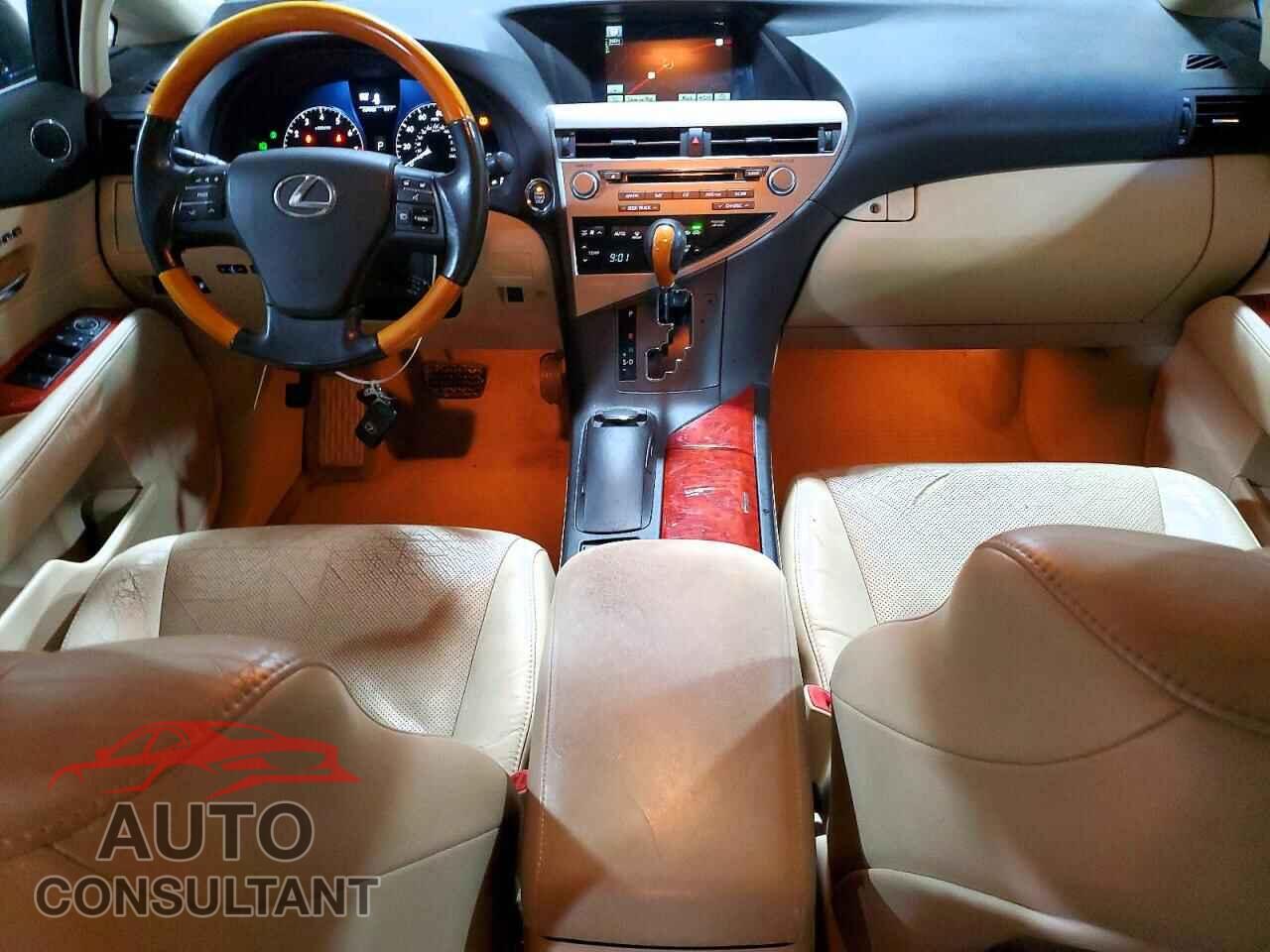LEXUS RX350 2010 - 2T2BK1BA3AC070495