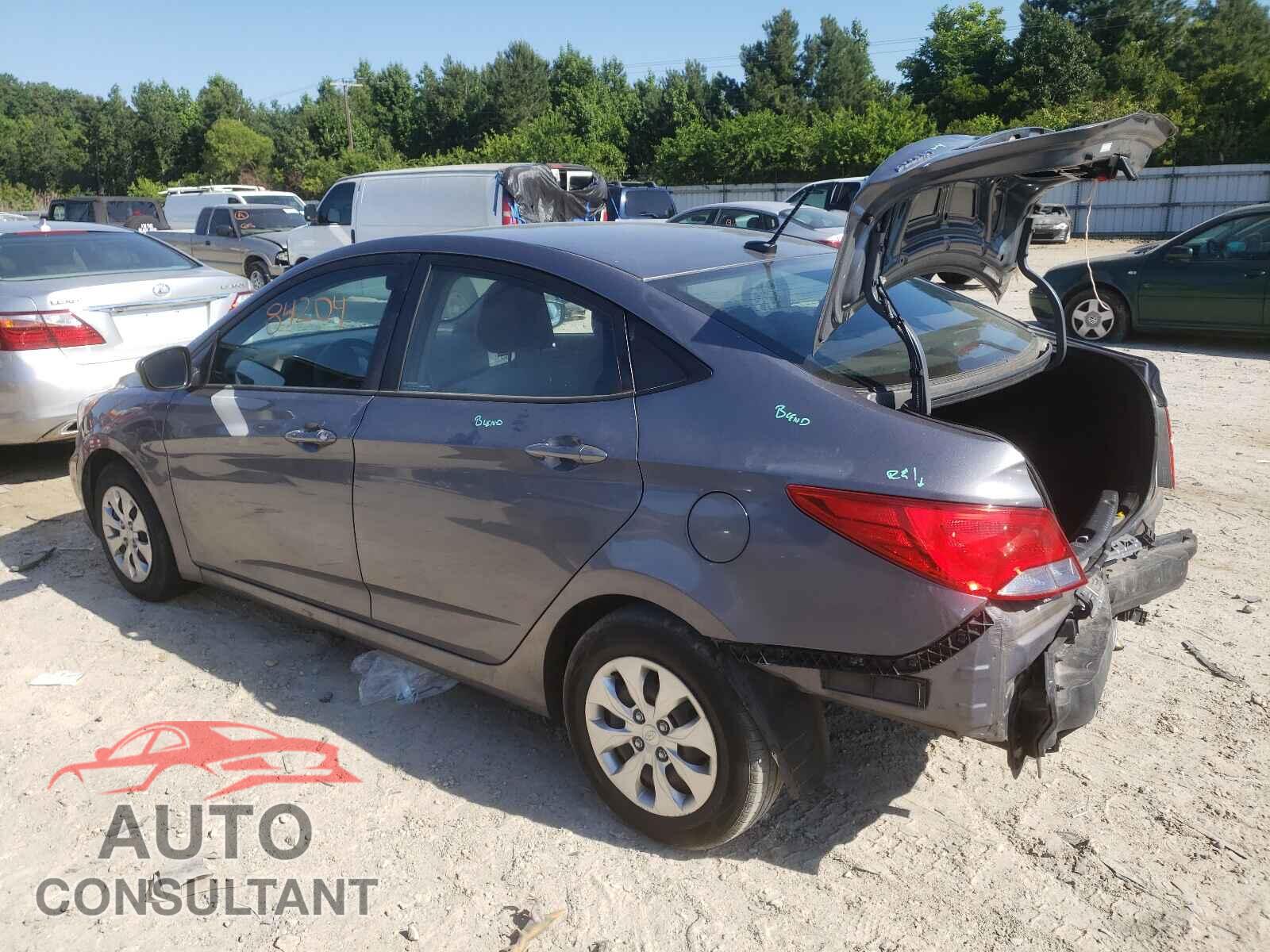 HYUNDAI ACCENT 2017 - KMHCT4AE6HU308215