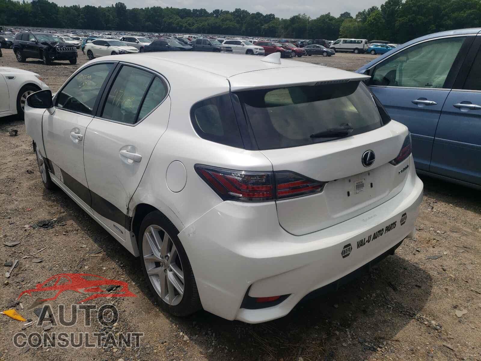 LEXUS CT 200 2016 - JTHKD5BH9G2251982
