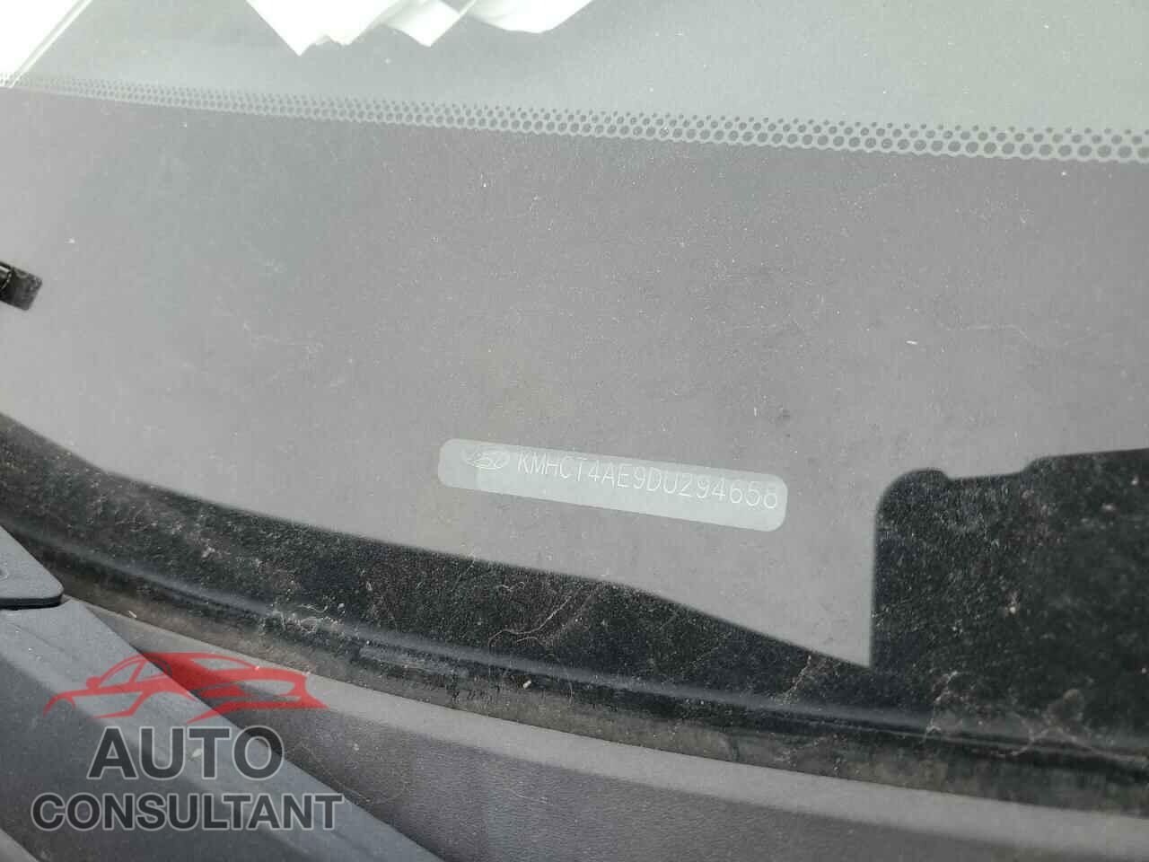 HYUNDAI ACCENT 2013 - KMHCT4AE9DU294658
