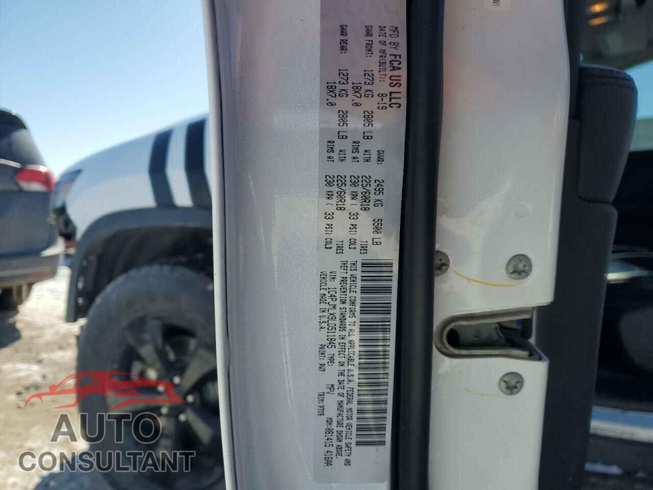 JEEP GRAND CHER 2020 - 1C4PJMLX9LD511845