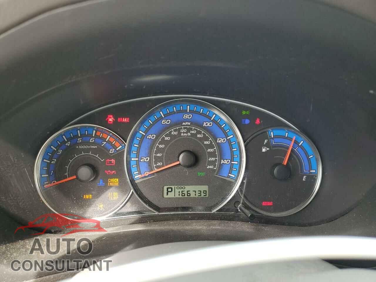 SUBARU FORESTER 2009 - JF2SH63669H787573