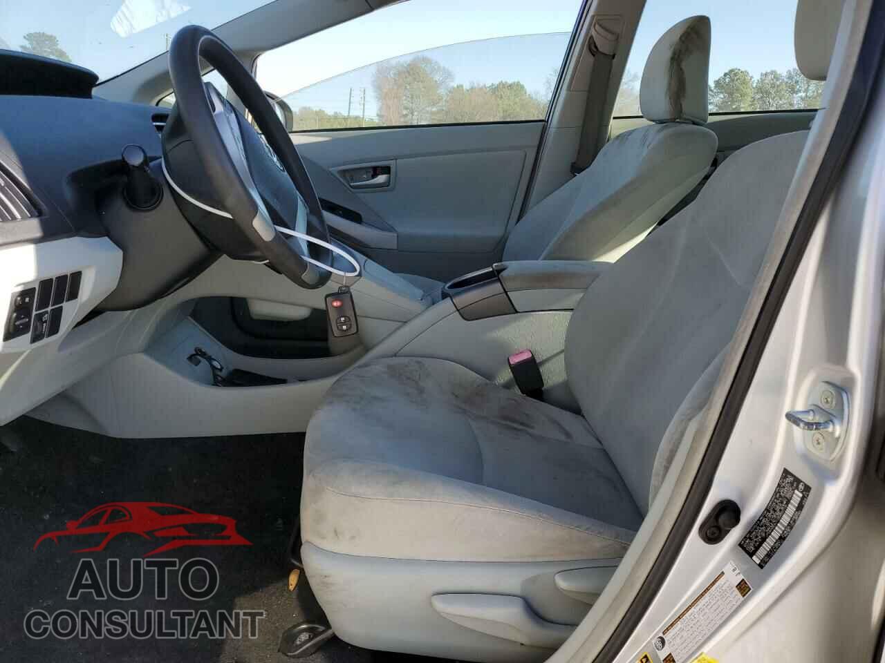 TOYOTA PRIUS 2012 - JTDKN3DU1C5459716