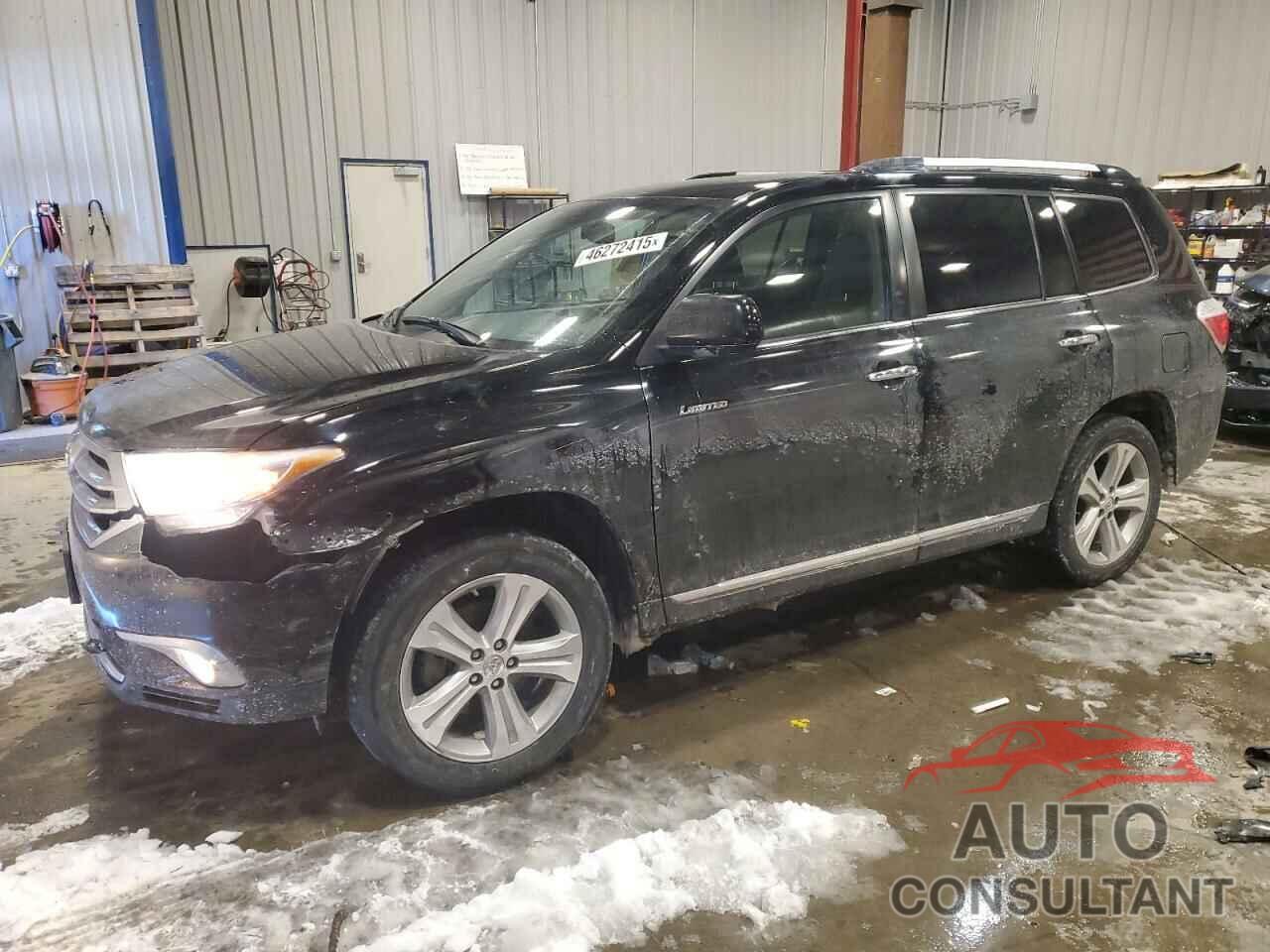 TOYOTA HIGHLANDER 2013 - 5TDDK3EH2DS249950