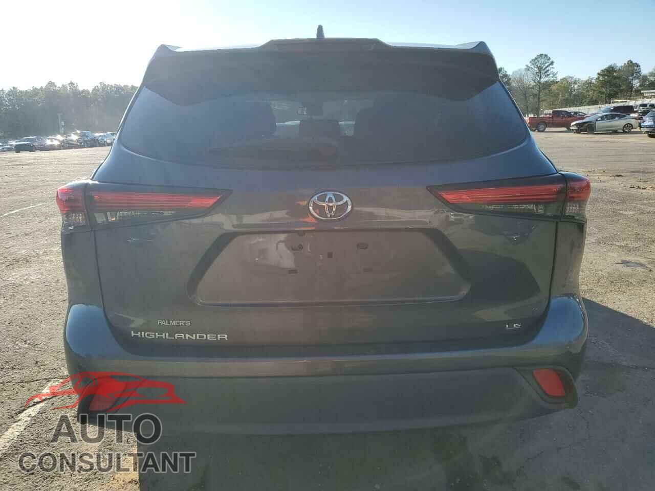 TOYOTA HIGHLANDER 2021 - 5TDZZRAH0MS038093