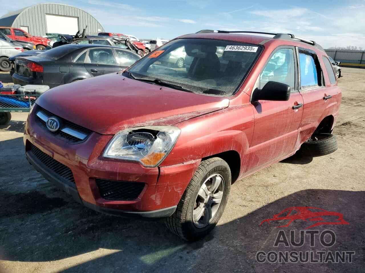 KIA SPORTAGE 2009 - KNDJF724497642074