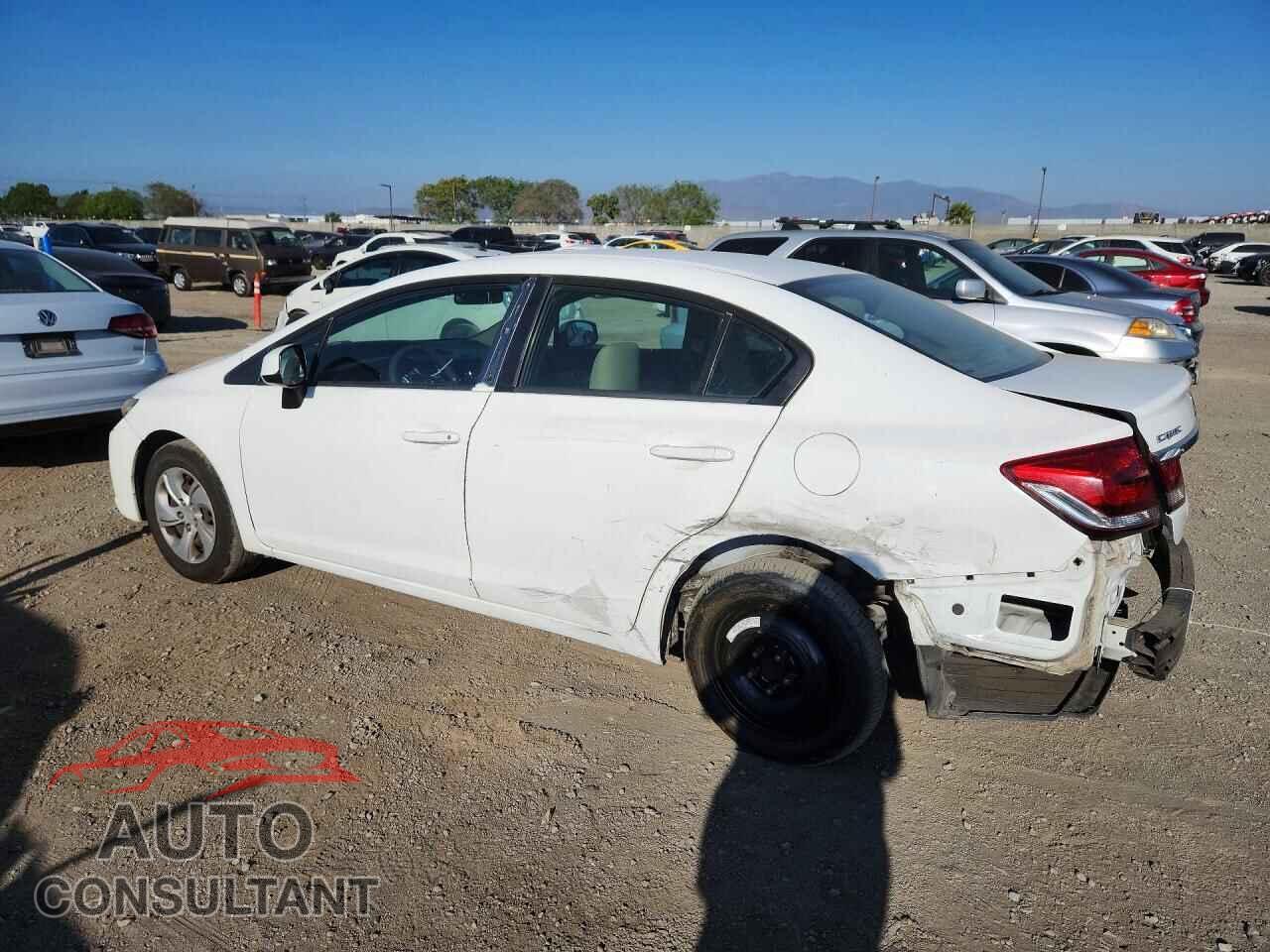 HONDA CIVIC 2013 - 19XFB2F57DE208263