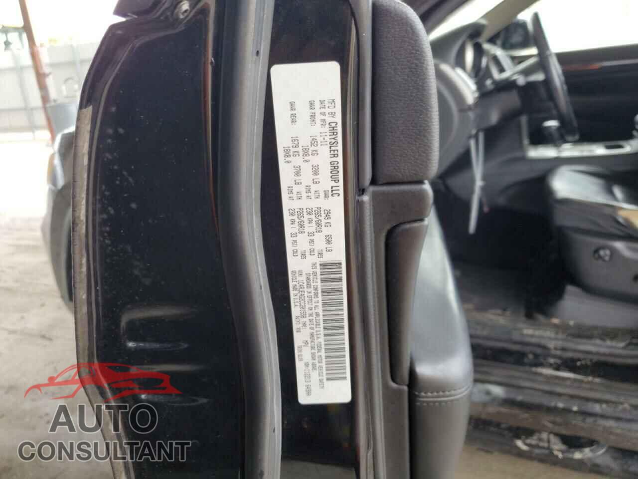JEEP GRAND CHER 2012 - 1C4RJEAG2CC201558