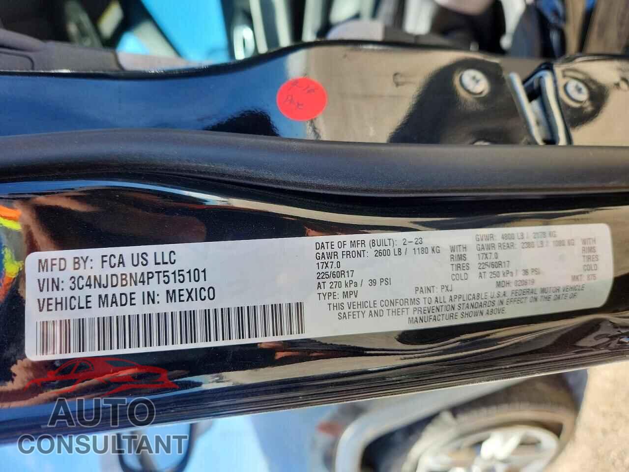 JEEP COMPASS 2023 - 3C4NJDBN4PT515101