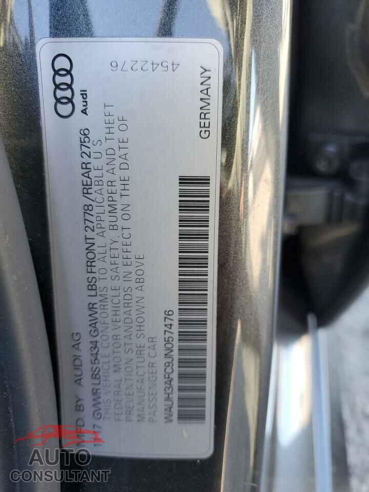 AUDI A6 2018 - WAUH3AFC9JN057476