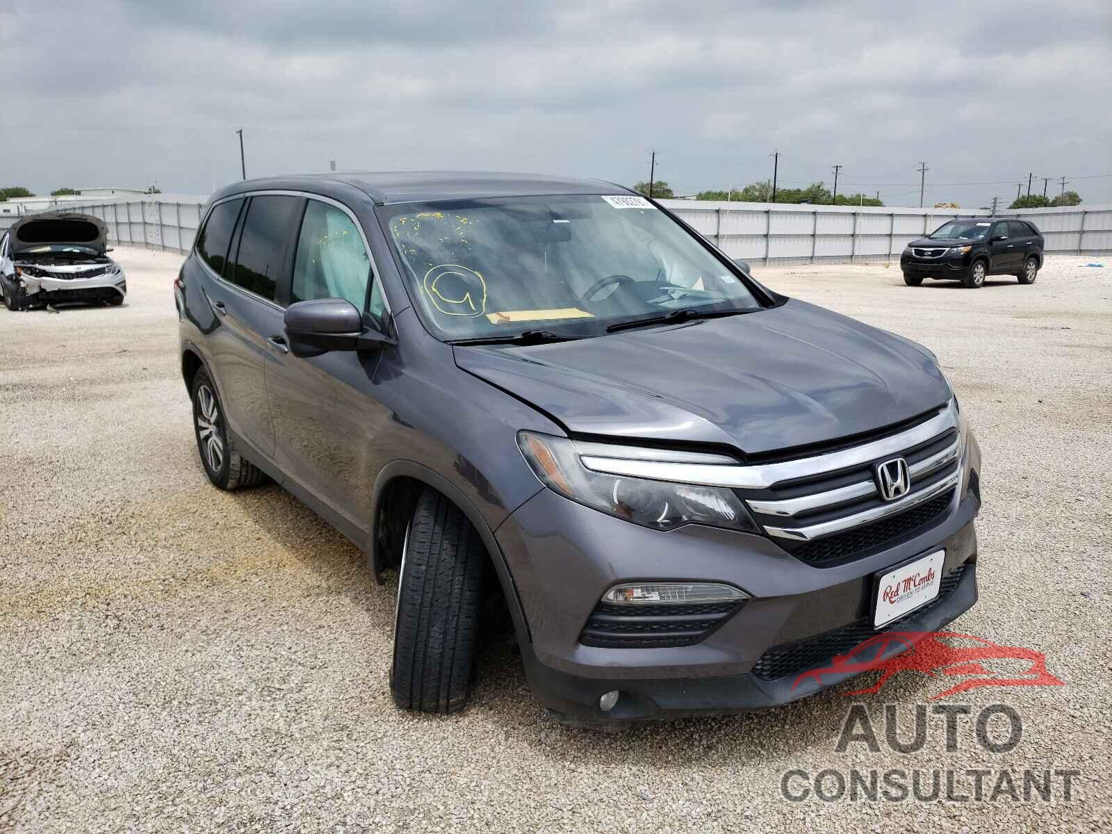 HONDA PILOT 2016 - 5FNYF6H38GB098077