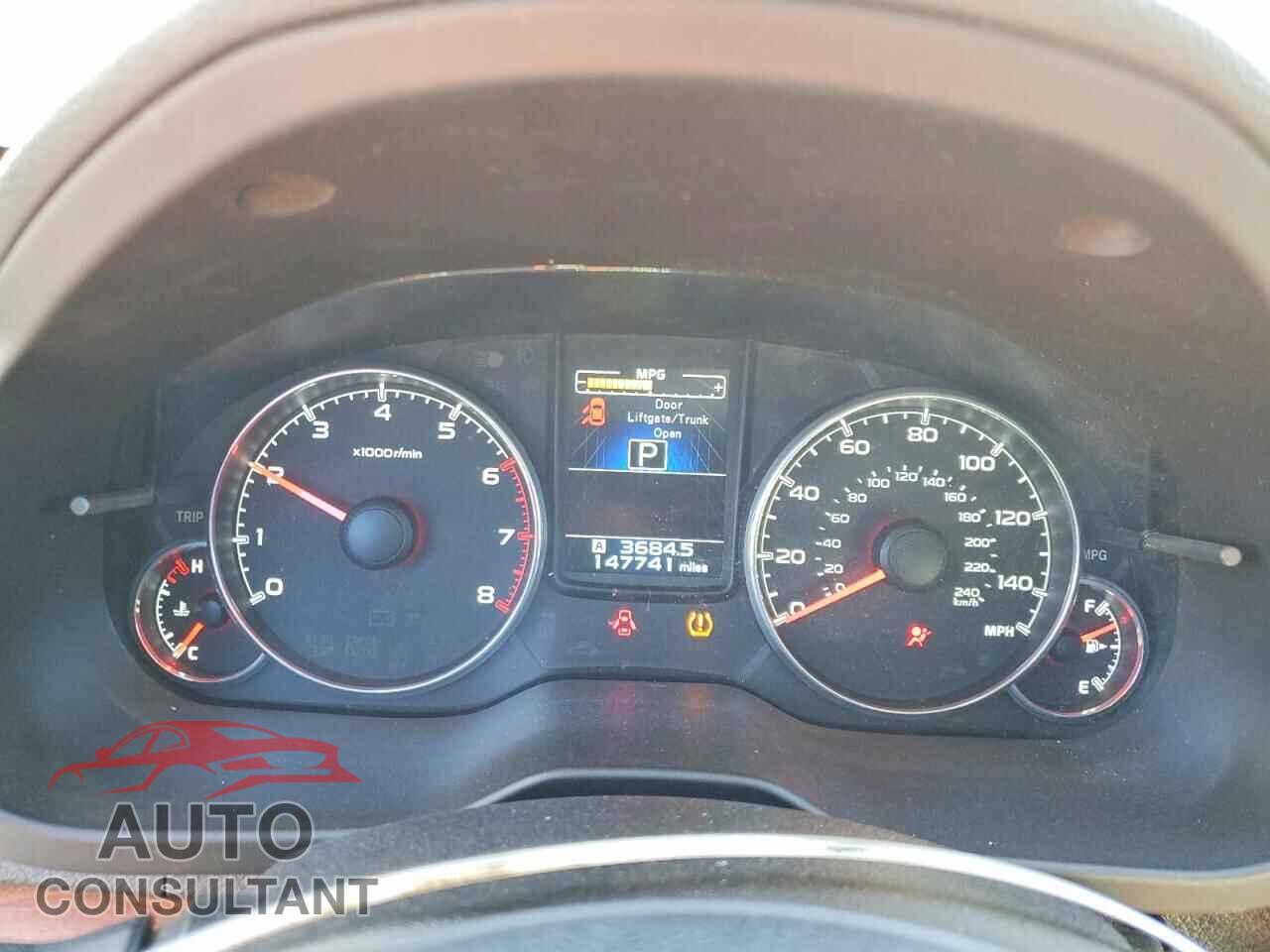 SUBARU OUTBACK 2014 - 4S4BRBLC2E3210908