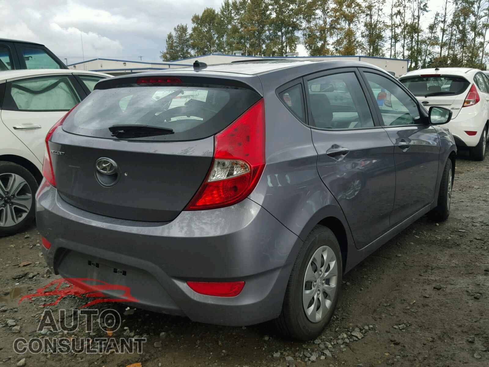 HYUNDAI ACCENT 2017 - KMHCT5AE7HU343125