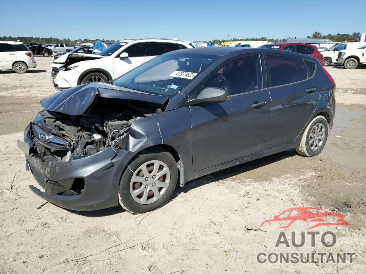 HYUNDAI ACCENT 2013 - KMHCT5AE0DU080597