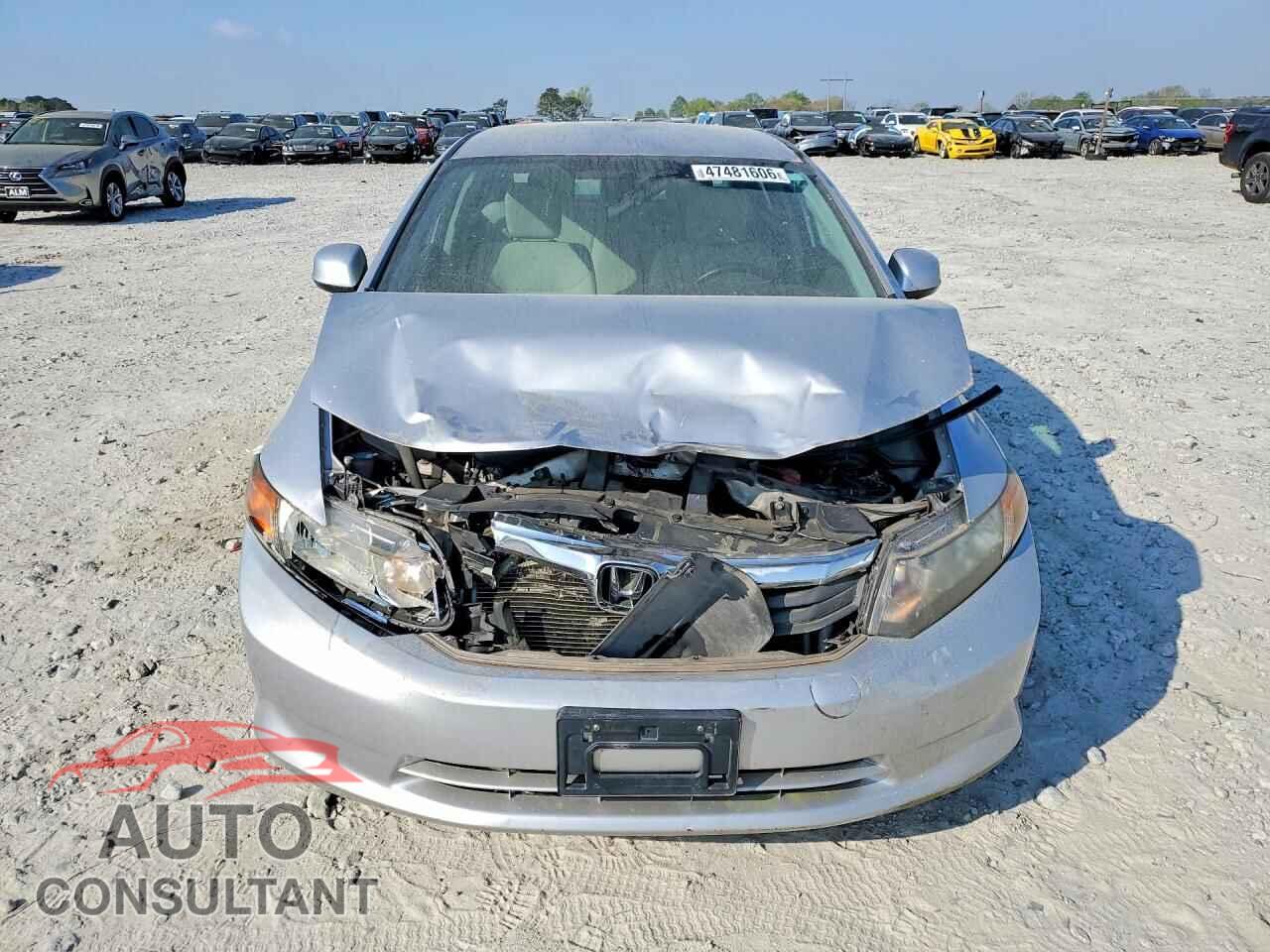 HONDA CIVIC 2012 - 19XFB2F58CE025968