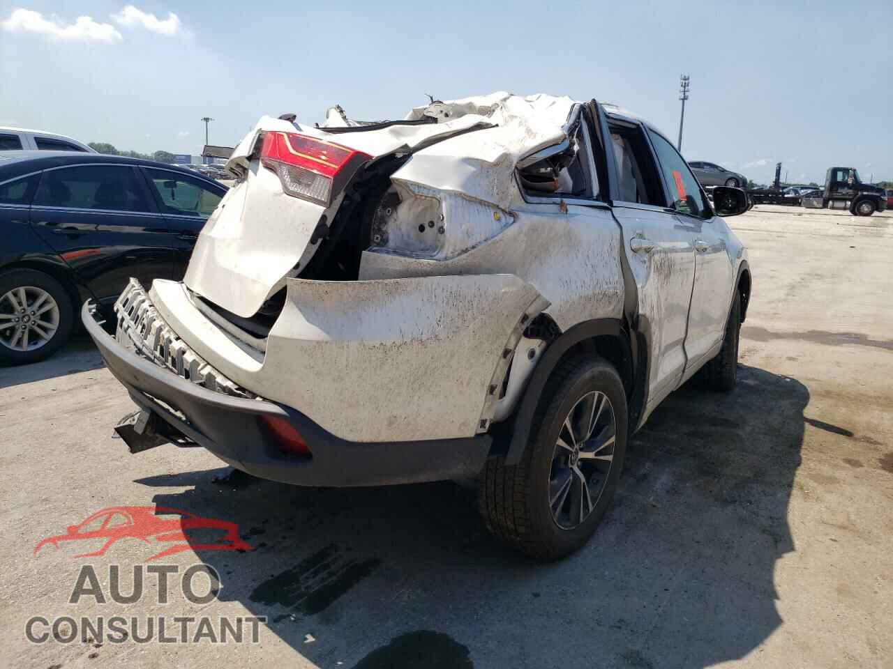 TOYOTA HIGHLANDER 2018 - 5TDZZRFH9JS287352