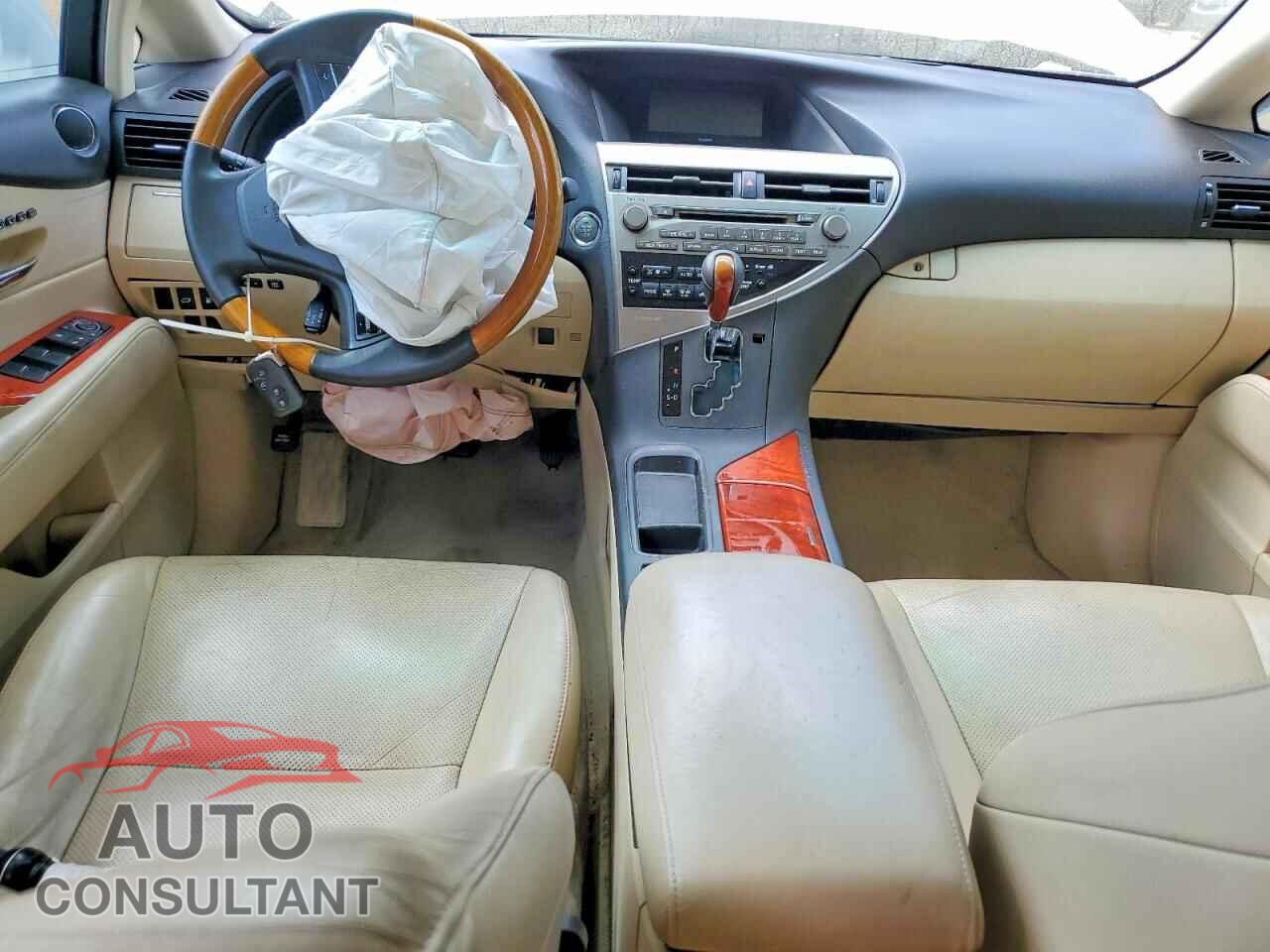 LEXUS RX350 2010 - 2T2BK1BA6AC008430