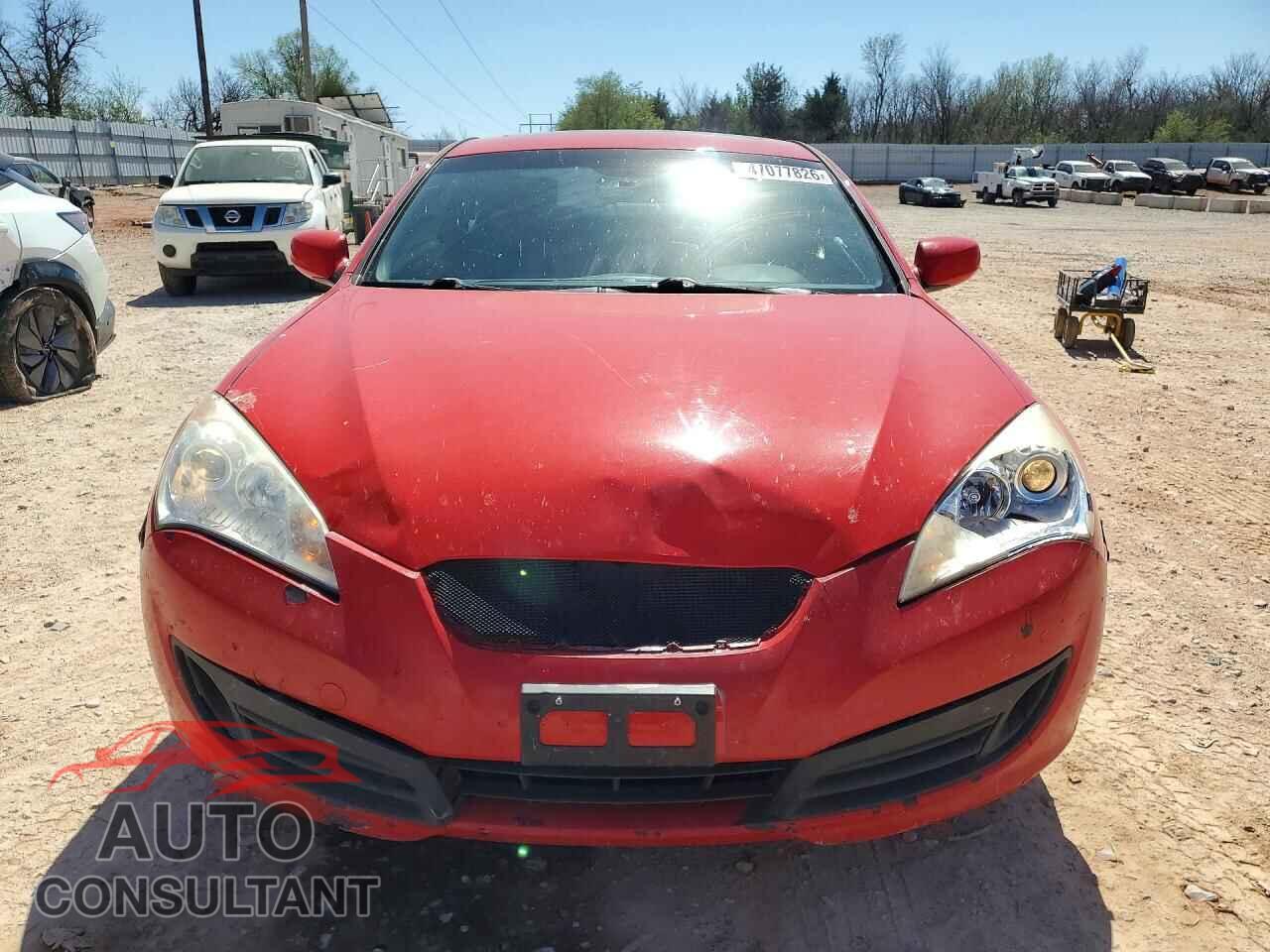 HYUNDAI GENESIS 2010 - KMHHT6KD4AU015989