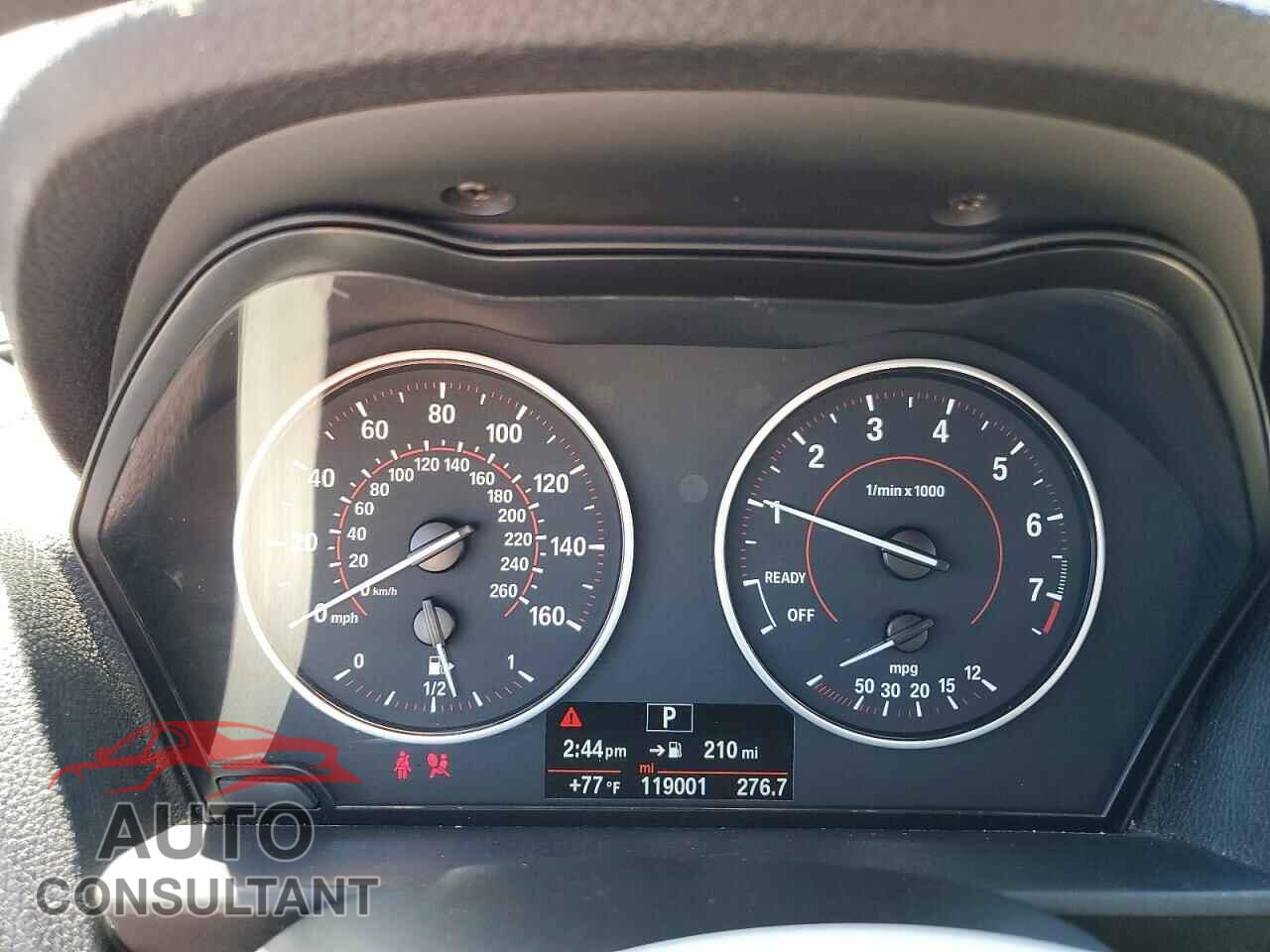 BMW 2 SERIES 2016 - WBA1G9C5XGV726339