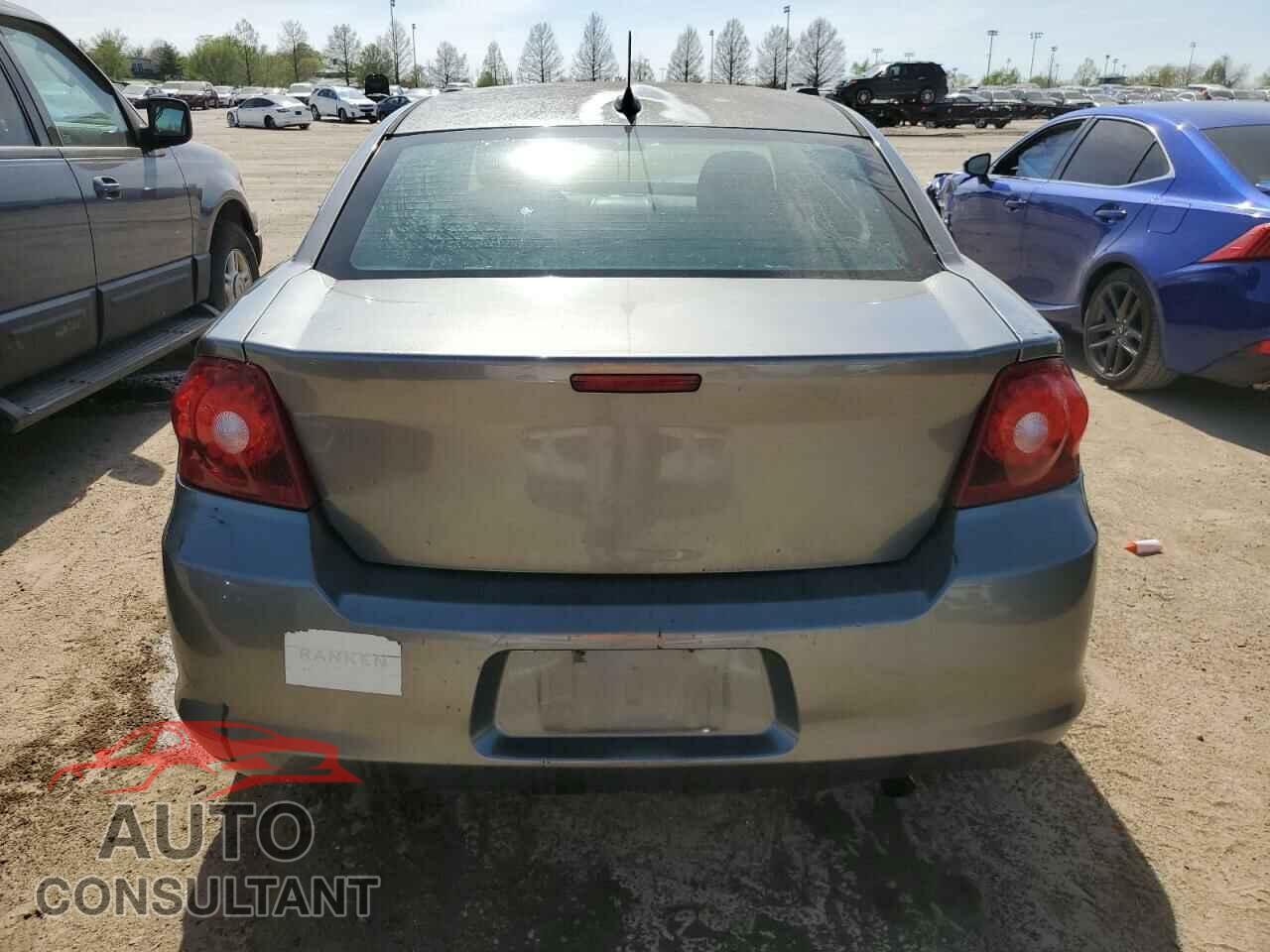 DODGE AVENGER 2012 - 1C3CDZCB7CN196579