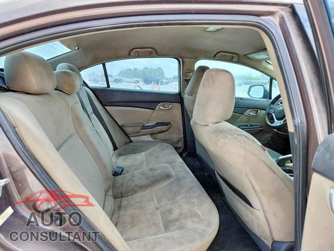 HONDA CIVIC 2013 - 2HGFB2F51DH547851