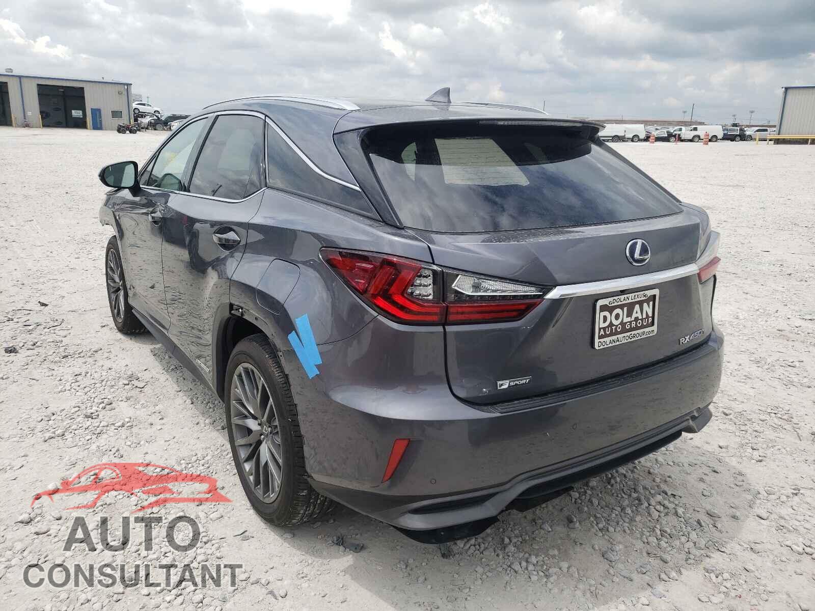 LEXUS RX450 2019 - 2T2BGMCAXKC030689