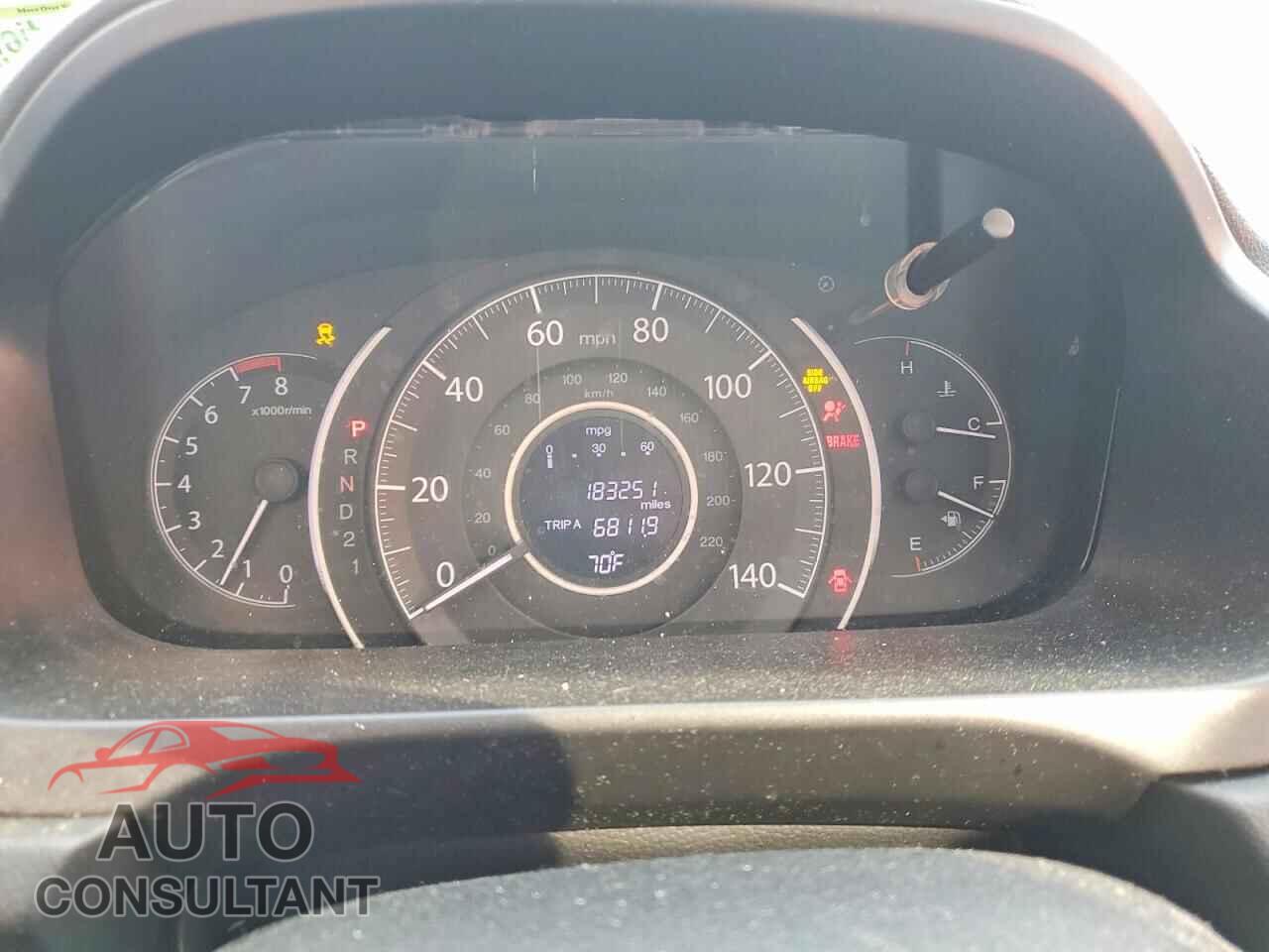 HONDA CRV 2012 - 2HKRM4H76CH617186